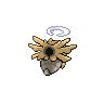 Shedinja back-facing sprite from Pokémon Black 2