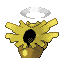 Shedinja back-facing sprite from Pokémon Sapphire
