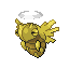Shedinja front-facing sprite from Pokémon Sapphire