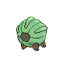 Shelgon shiny back-facing sprite from Pokémon White