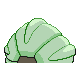 Shelgon shiny back-facing sprite from Pokémon Diamond