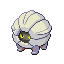 Shelgon front-facing sprite from Pokémon Emerald