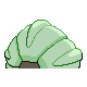 Shelgon shiny back-facing sprite from Pokémon HeartGold