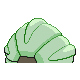 Shelgon shiny back-facing sprite from Pokémon Platinum