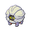 Shelgon front-facing sprite from Pokémon Sapphire