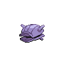 Shellder back-facing sprite from Pokémon Black