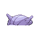 Shellder back-facing sprite from Pokémon Pearl