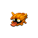 Shellder shiny front-facing sprite from Pokémon Pearl