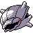 Shellder back-facing sprite from Pokémon Silver