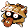 Shellder shiny front-facing sprite from Pokémon Silver