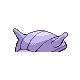 Shellder back-facing sprite from Pokémon HeartGold