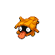 Shellder shiny front-facing sprite from Pokémon HeartGold