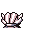 Shellder back-facing sprite from Pokémon Red