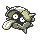 Shellder front-facing sprite from Pokémon Yellow