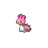 Shellos front-facing sprite from Pokémon Black 2