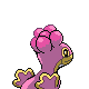 Shellos back-facing sprite from Pokémon Pearl