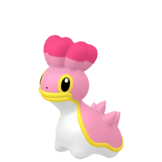 Shellos front-facing sprite from Pokémon Violet