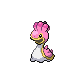 Shellos front-facing sprite from Pokémon Platinum