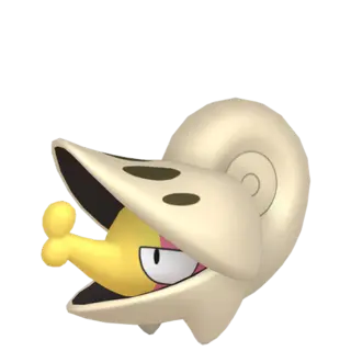 Shelmet shiny front-facing sprite from The Isle Of Armor