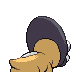 Shieldon back-facing sprite from Pokémon HeartGold