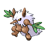 Shiftry front-facing sprite from Pokémon Black