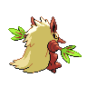 Shiftry shiny back-facing sprite from Pokémon Black