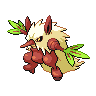 Shiftry shiny front-facing sprite from Pokémon Black