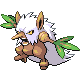Shiftry front-facing sprite from Pokémon Diamond