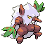 Shiftry front-facing sprite from Pokémon Emerald