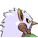 Shiftry back-facing sprite from Pokémon SoulSilver