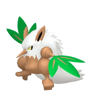 Shiftry front-facing sprite from Colosseum