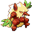 Shiftry shiny front-facing sprite from Pokémon Sapphire