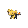 Shinx shiny front-facing sprite from Pokémon Black 2