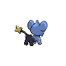 Shinx back-facing sprite from Pokémon Black