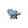 Shinx front-facing sprite from Pokémon Black
