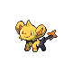 Shinx shiny front-facing sprite from Pokémon SoulSilver