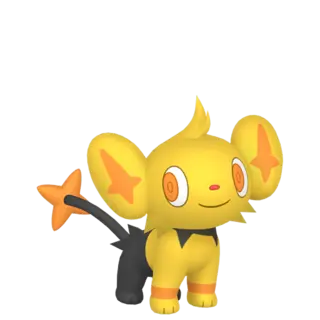 Shinx shiny front-facing sprite from Pokémon Legends: Arceus