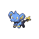 Shinx front-facing sprite from Pokémon Platinum