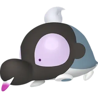 Shroodle shiny front-facing sprite from Legends Za