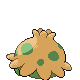 Shroomish back-facing sprite from Pokémon HeartGold