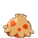 Shroomish shiny back-facing sprite from Pokémon HeartGold