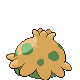 Shroomish back-facing sprite from Pokémon Platinum