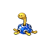 Shuckle shiny front-facing sprite from Pokémon Black 2