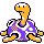 Shuckle shiny front-facing sprite from Pokémon Crystal