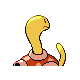Shuckle back-facing sprite from Pokémon Pearl