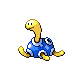 Shuckle shiny front-facing sprite from Pokémon Pearl