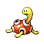 Shuckle front-facing sprite from Pokémon Emerald