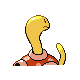 Shuckle back-facing sprite from Pokémon SoulSilver