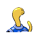 Shuckle shiny back-facing sprite from Pokémon SoulSilver