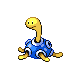 Shuckle shiny front-facing sprite from Pokémon SoulSilver
